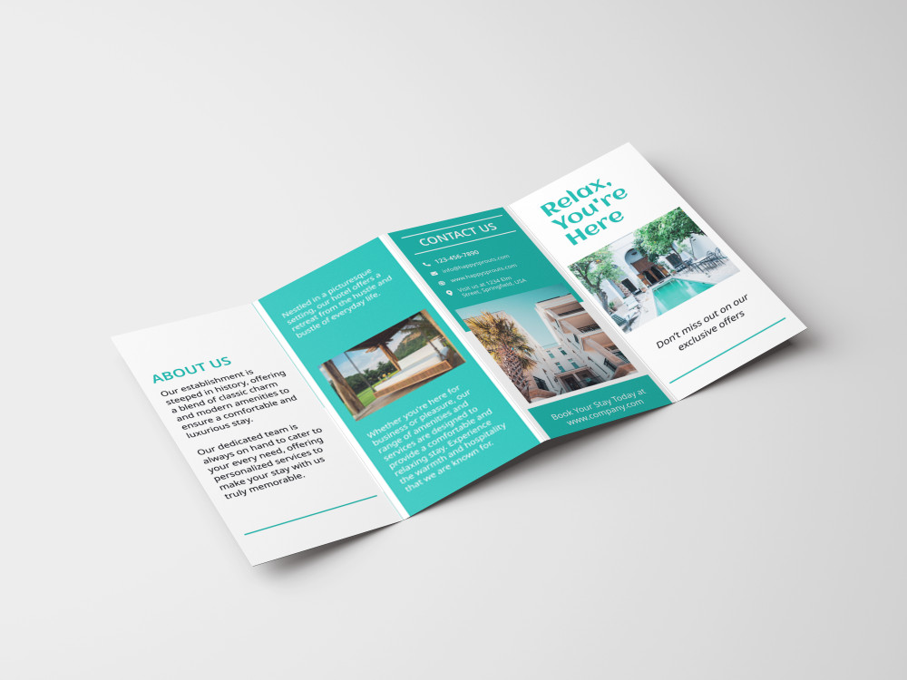 4 fold brochure design in Kenya